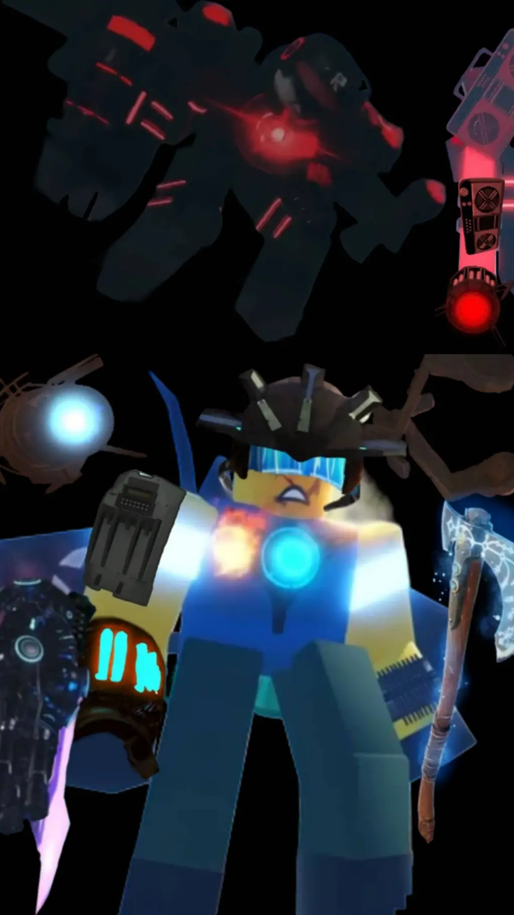 ai character: Noob Expierment background