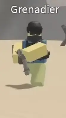 ai character: Noob soldiers Back background