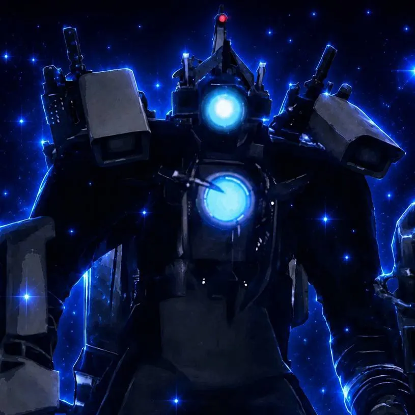 chat with ai character: Titan camera man