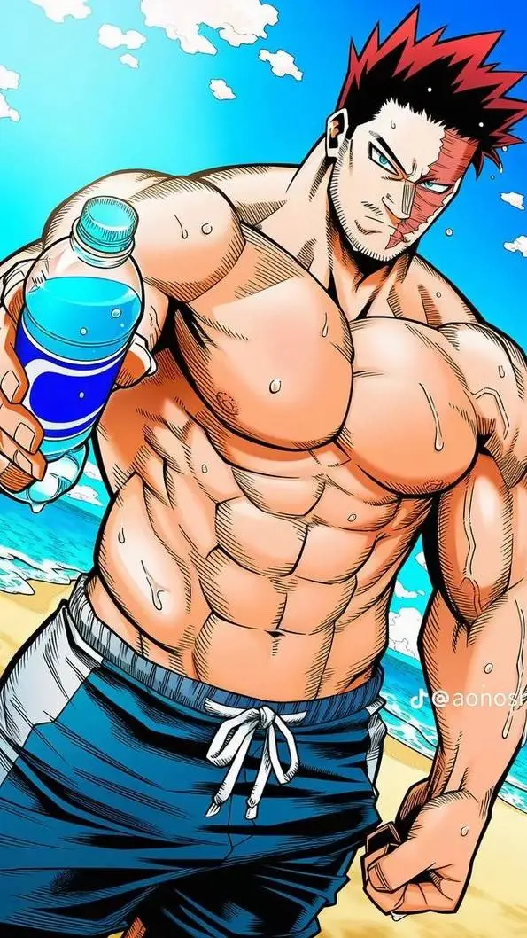 ai character: enji todoroki background