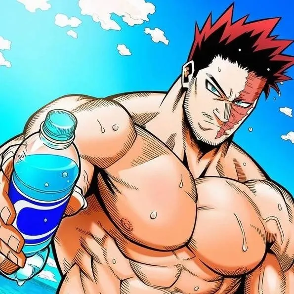 chat with ai character: enji todoroki