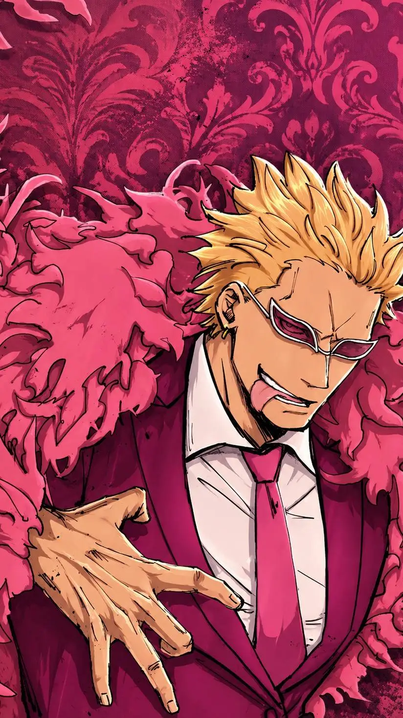 ai character: Don flamingo background