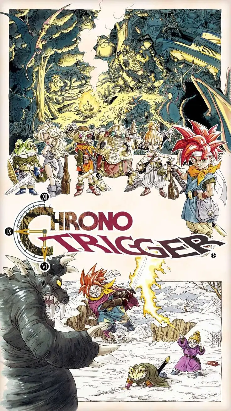ai character: CHRONNO TRIGGER background