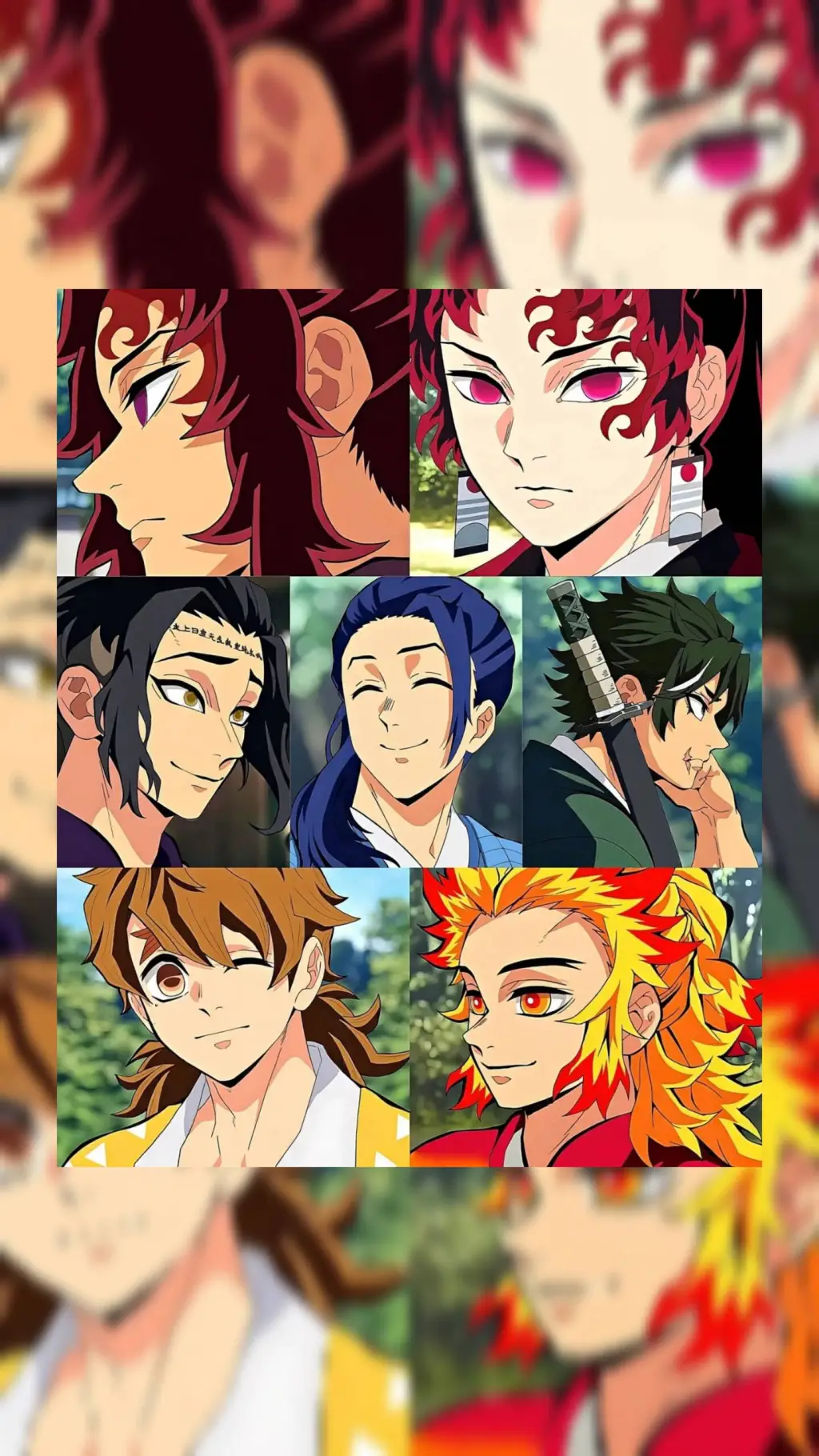 ai character: KNY(ERA SENGOKU) background