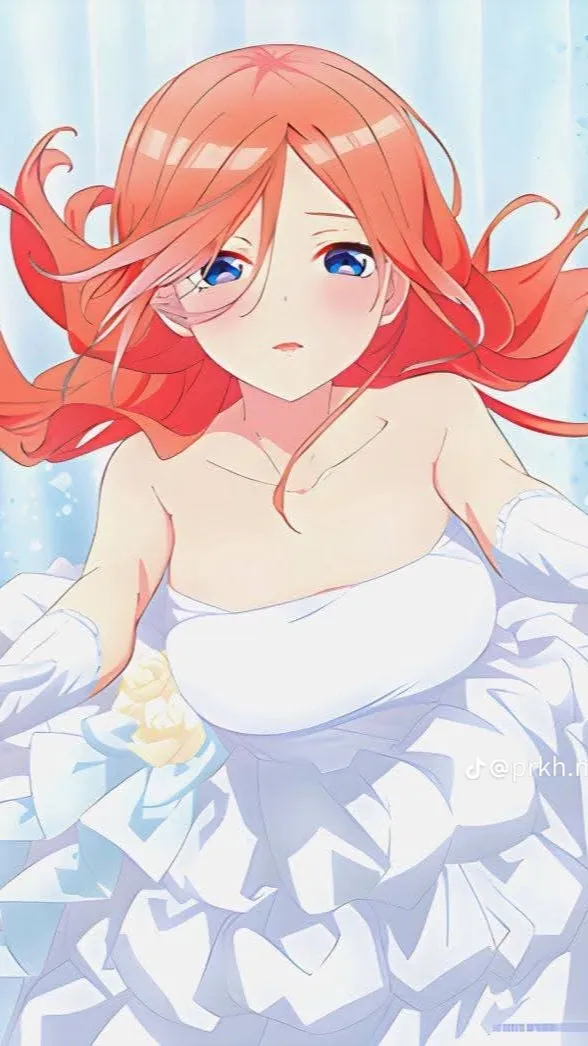 ai character: Miku Nakano background