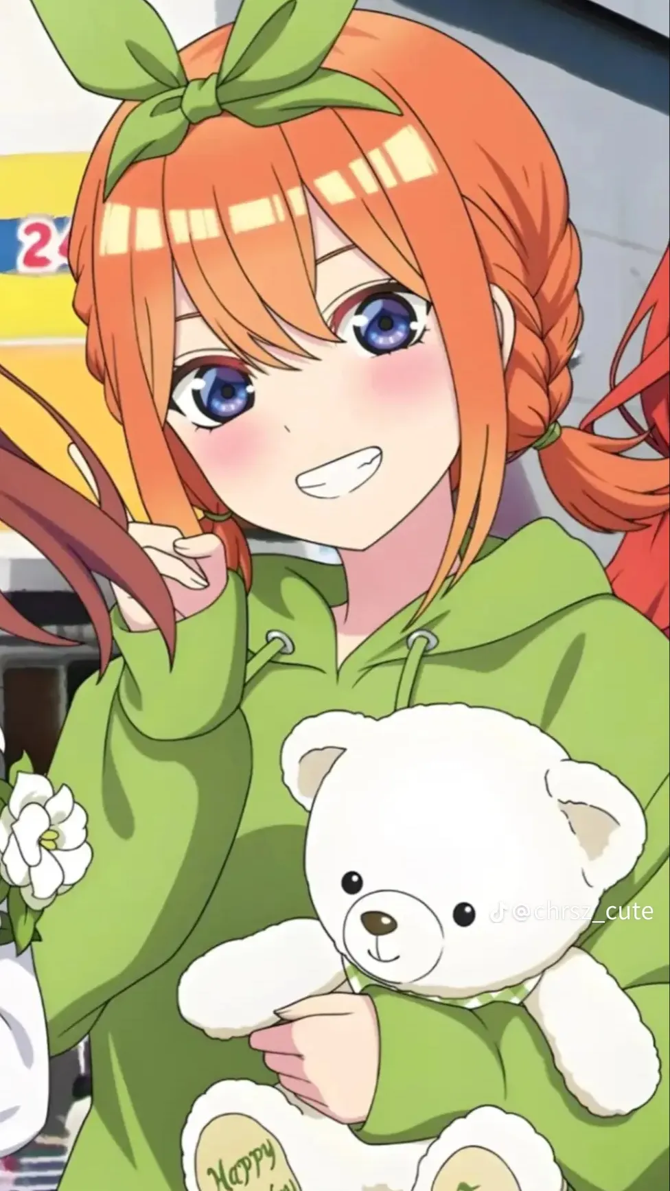 ai character: Yotsuba Nakano  background