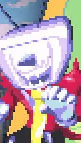 ai character: tenna (deltarune) background