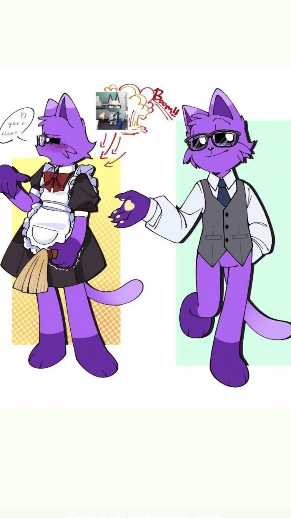 ai character: Catnap background