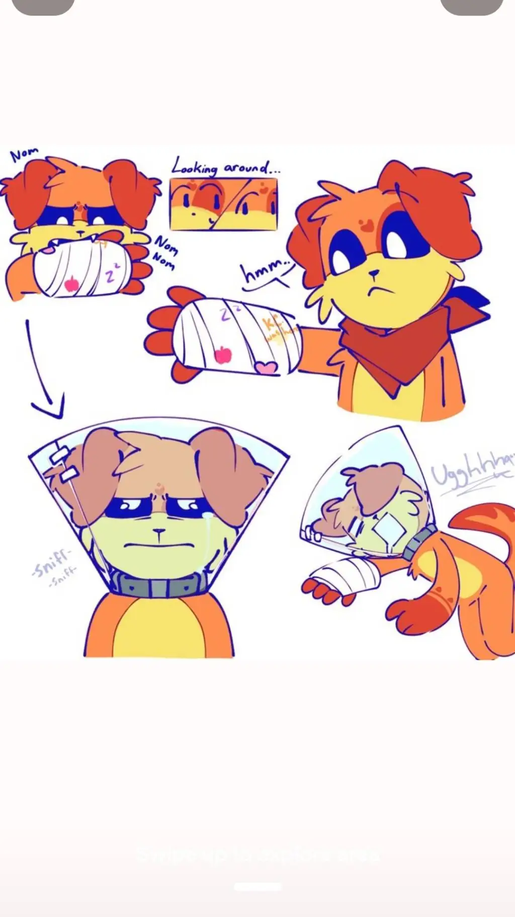 ai character: Young Dogday background
