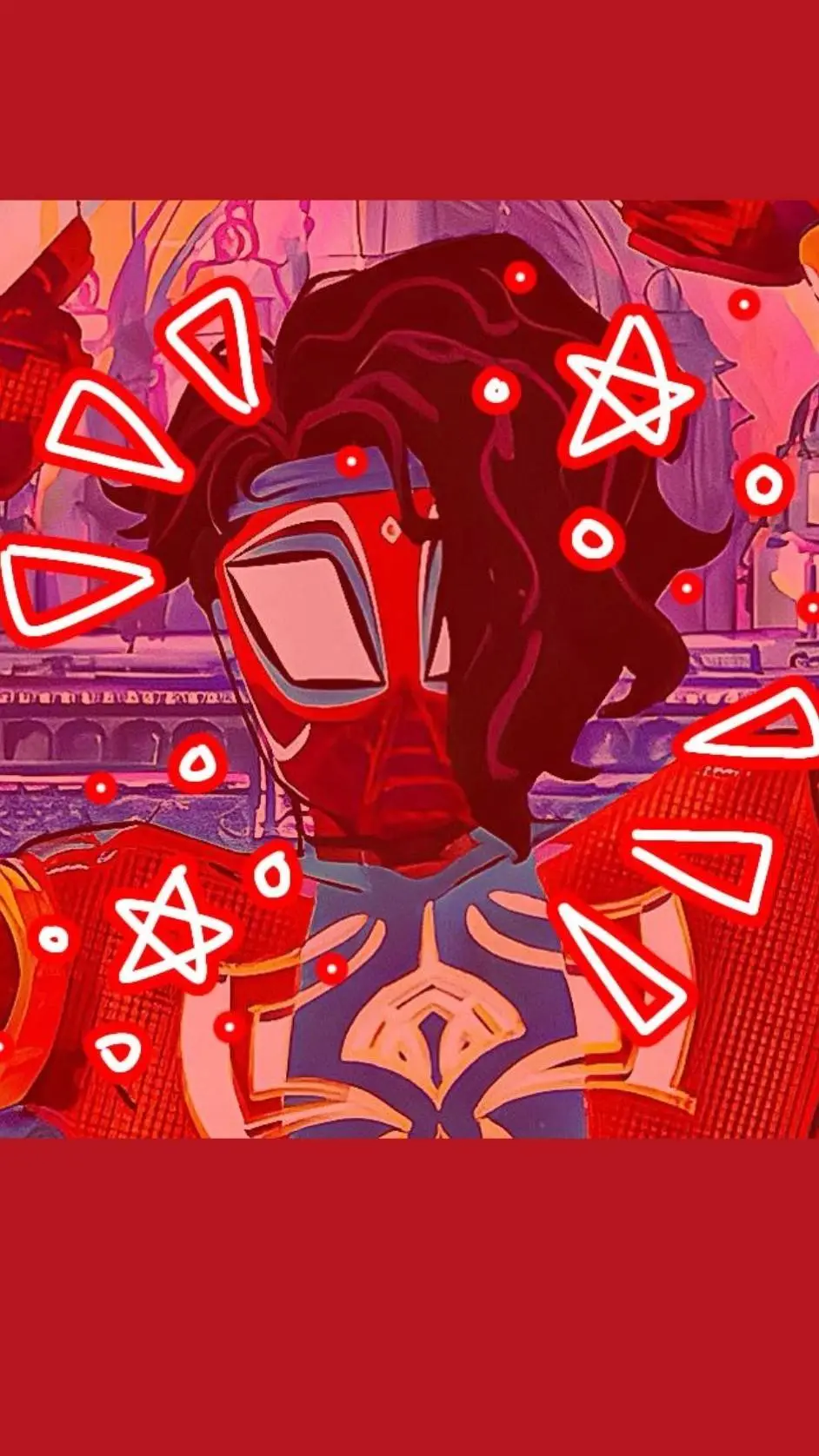 ai character: Pavitr prabhakar background