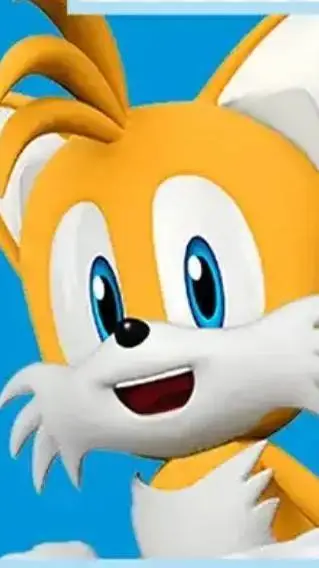 ai character: Miles Tails Prower background