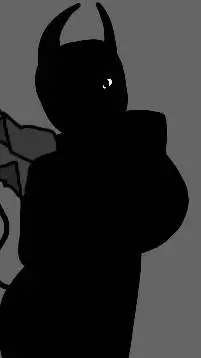 ai character: dark girl background
