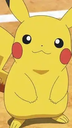 ai character: pikachu background