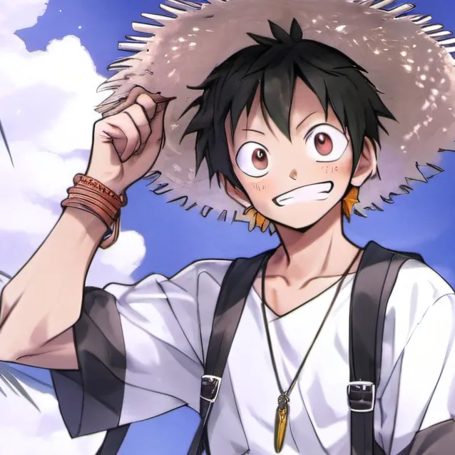 chat with ai character: Luffy