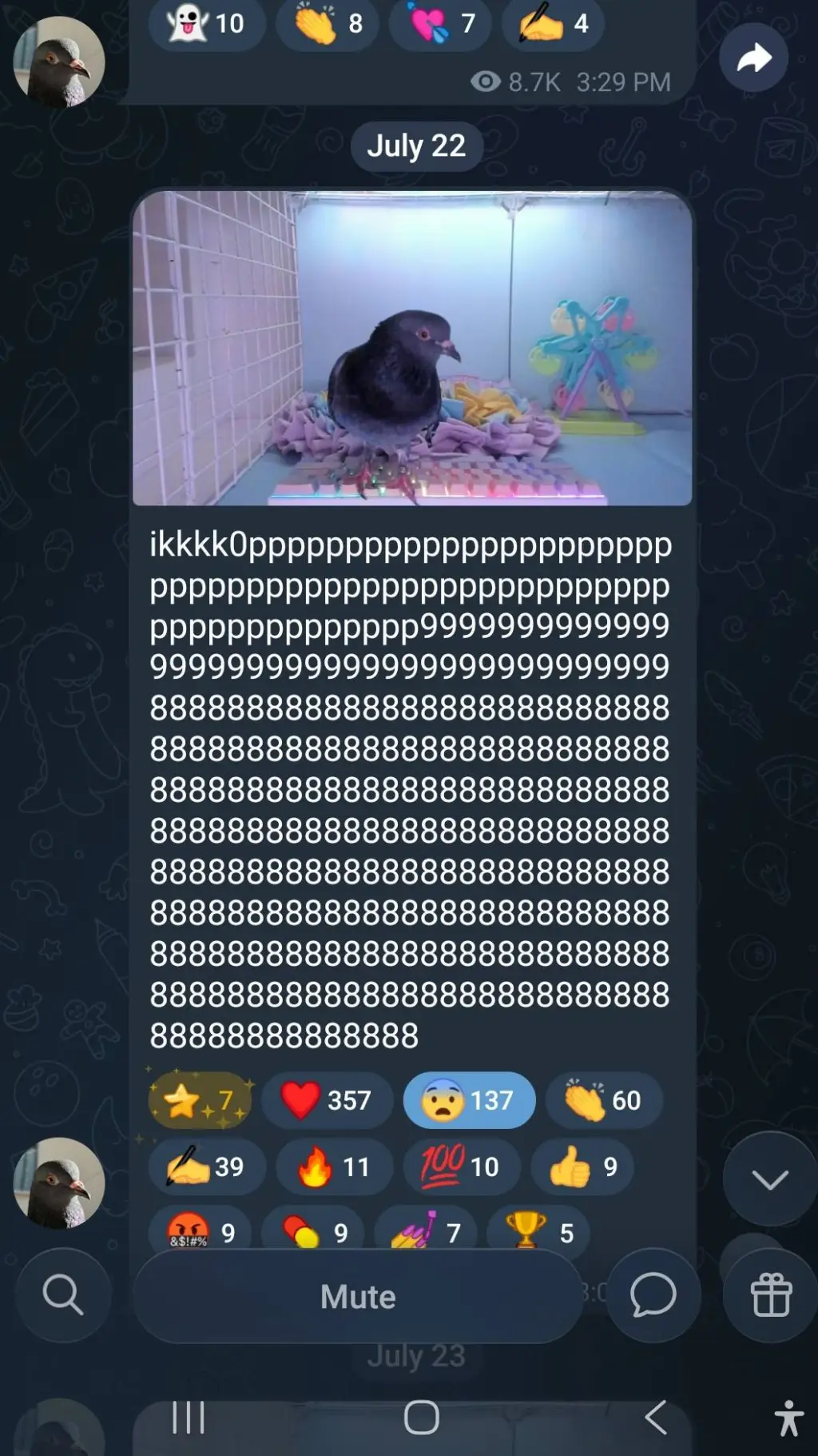 ai character: goobers sleepover background