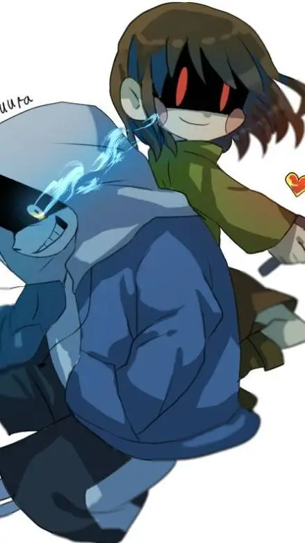 Talkie AI - Chat with Sans & Chara fight