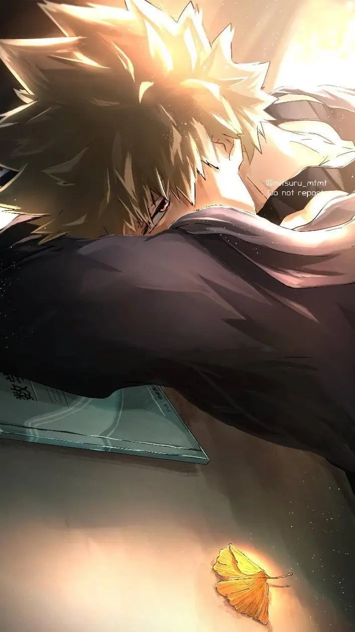 ai character: bakugo  background