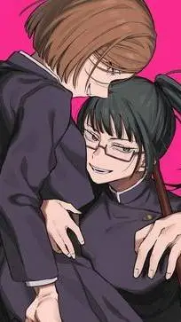 ai character: nobara y maki background