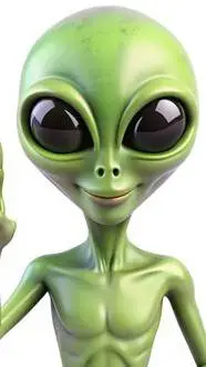ai character: alien background