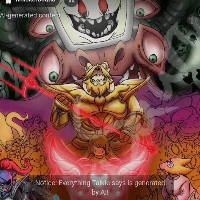 chat with ai character: undertale