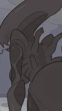 ai character: xenomorph girl background
