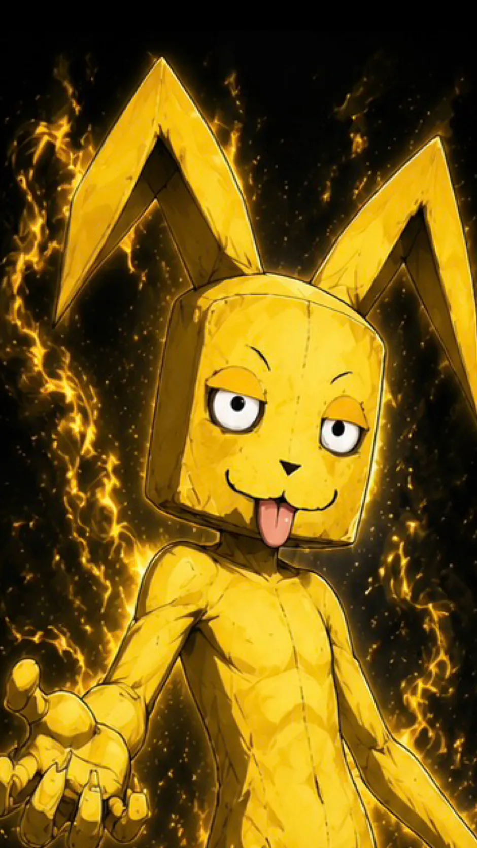 ai character: Naughty background