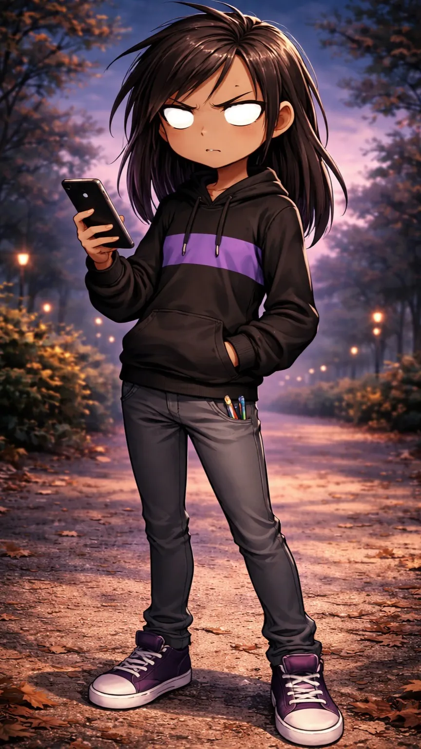 ai character: Ghost background
