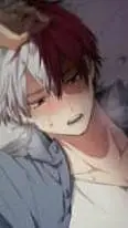 ai character: Shoto Todoroki background