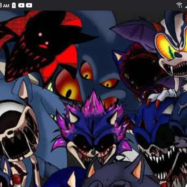 chat with ai character: Sonic exe gang