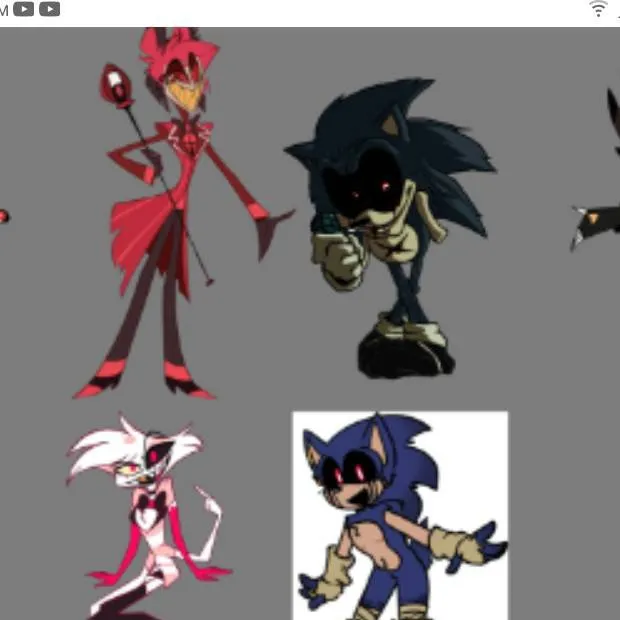 chat with ai character: HH x Sonic.exe🔴🔵