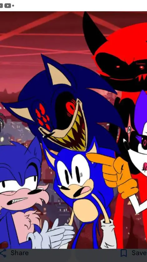 ai character: Sonic exe x HH background
