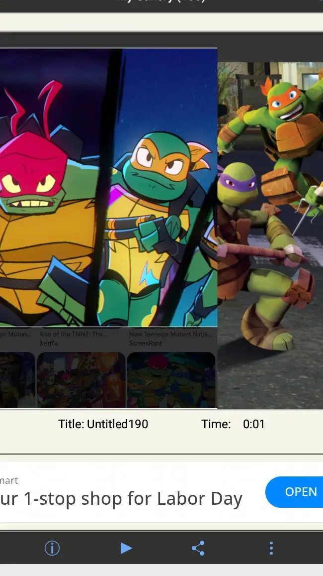 ai character: ROTTMNT x Tmnt background