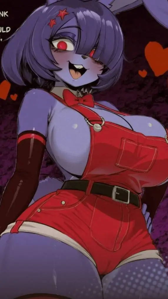 ai character: bonnie hot background