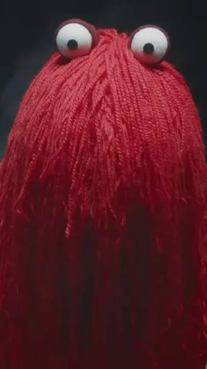 ai character: red guy background