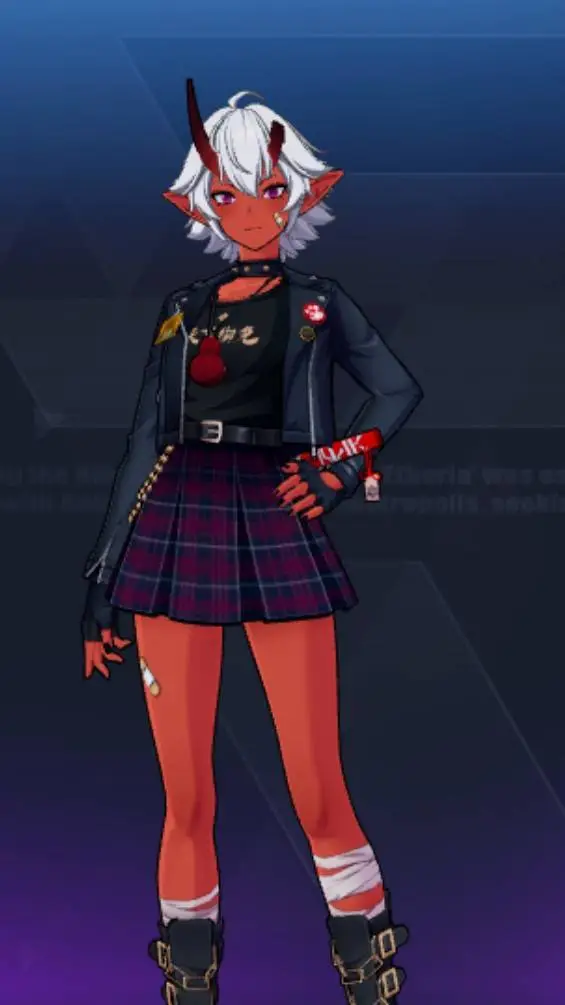 ai character: Rin background