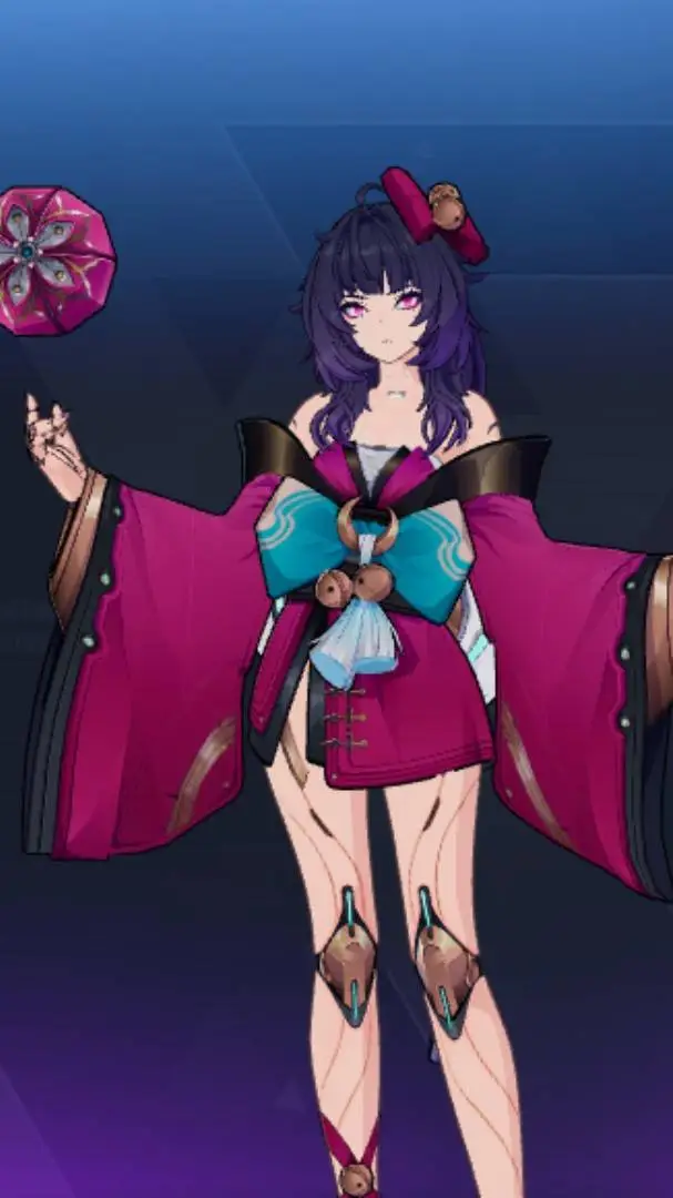 ai character: Hizuki background