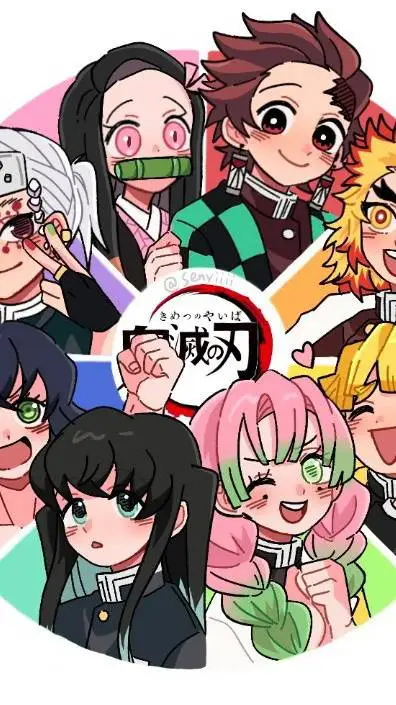 ai character: demonio buena?!kny background
