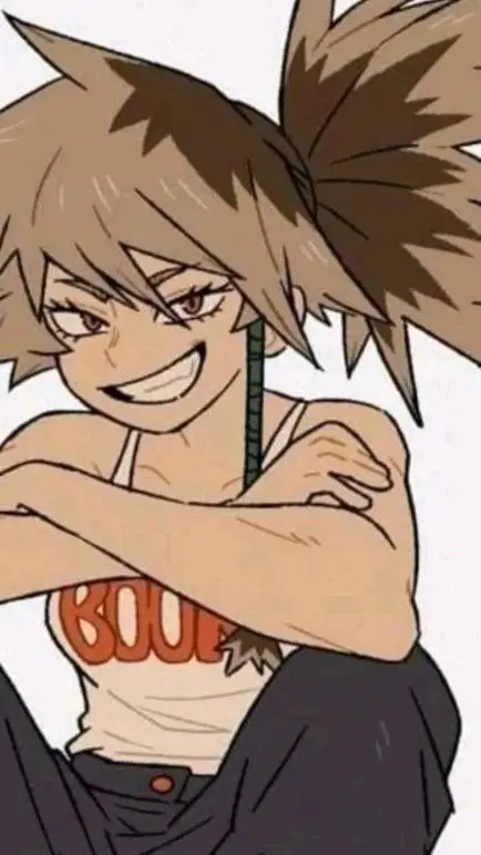 ai character: hermana de Katsuki background