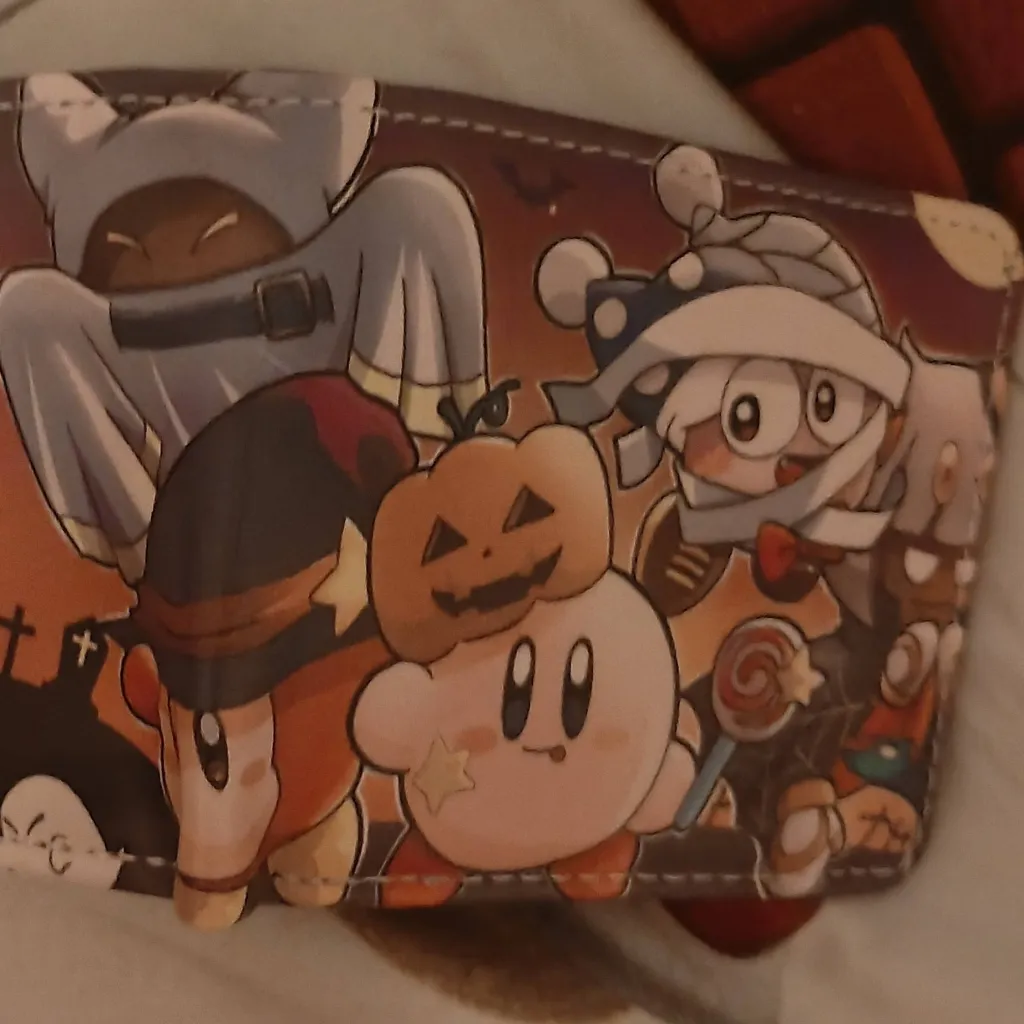 chat with ai character: kirby halloween