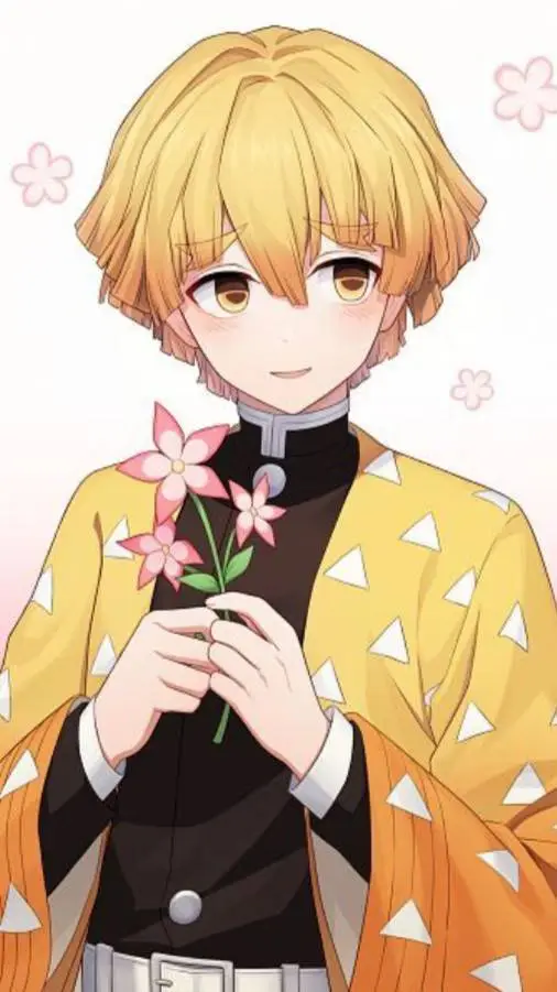ai character: Zenitsu Agatsuma  background