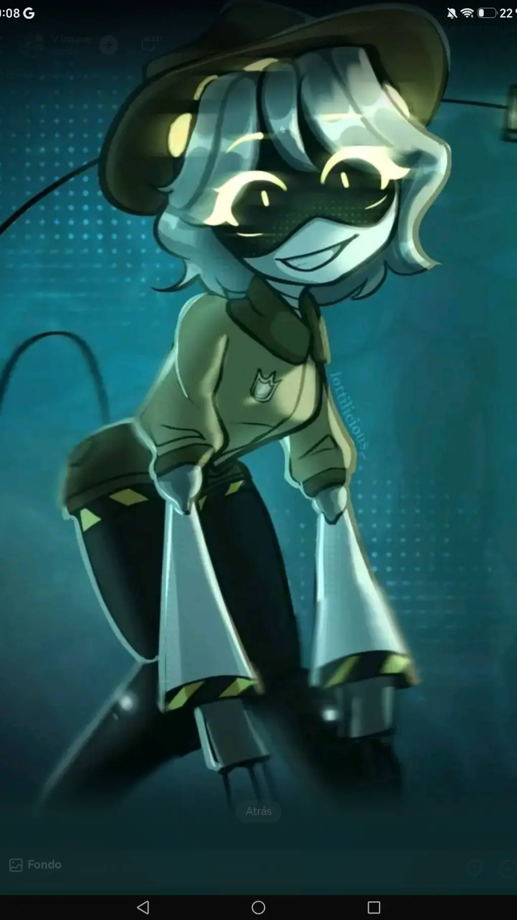ai character: V mato a todos background