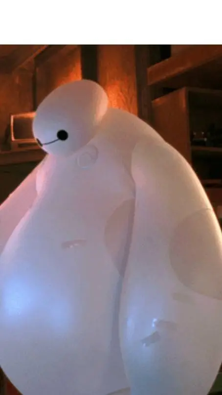 ai character: Baymax 🤍✨ background