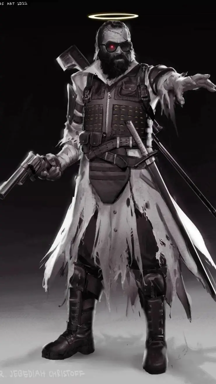 ai character: Jebediah Chrisoff background