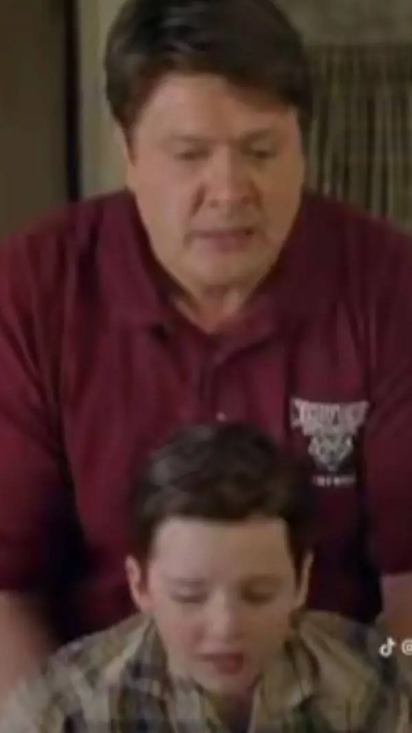 ai character: YOUNG SHELDON background