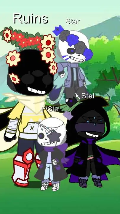 ai character: Bad Sans background