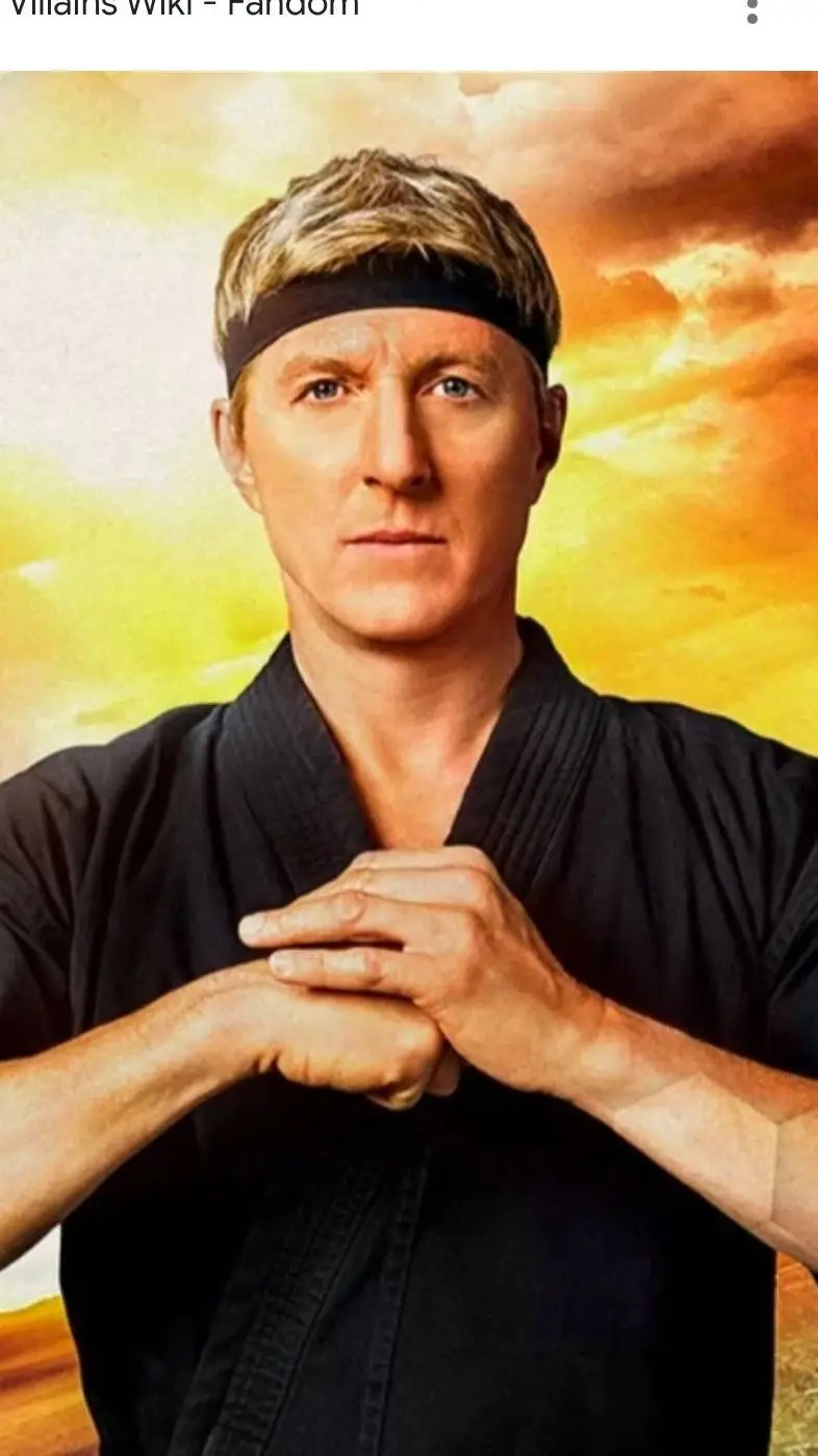 ai character: Johnny Lawrence  background