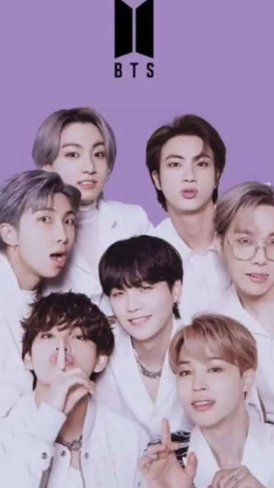 ai character: BTS colab with you background