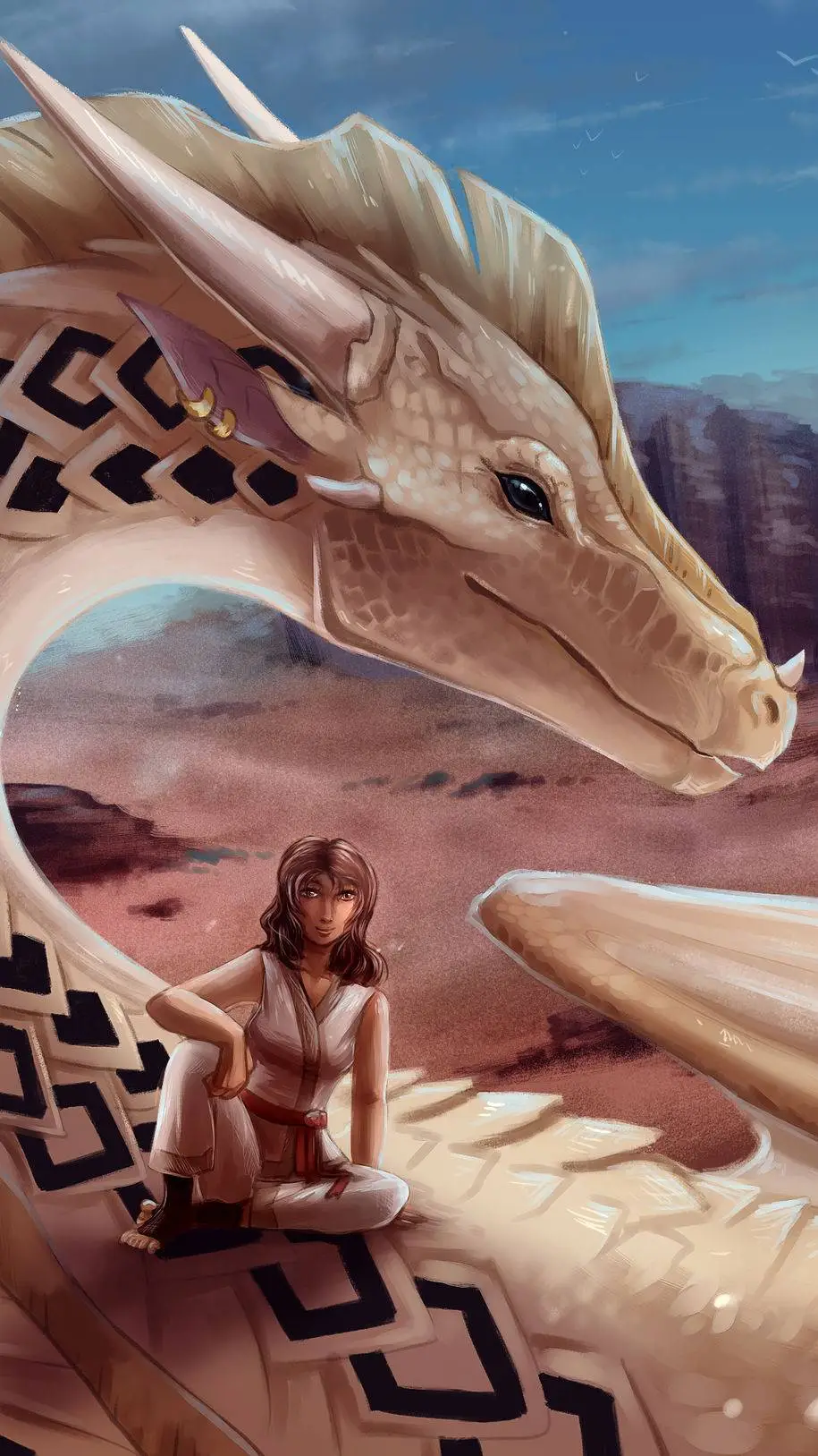 ai character: Smolder background