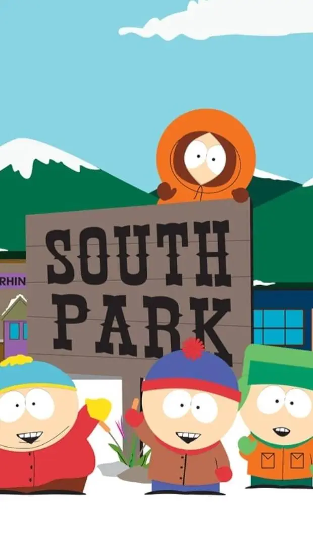 ai character: south park cred background