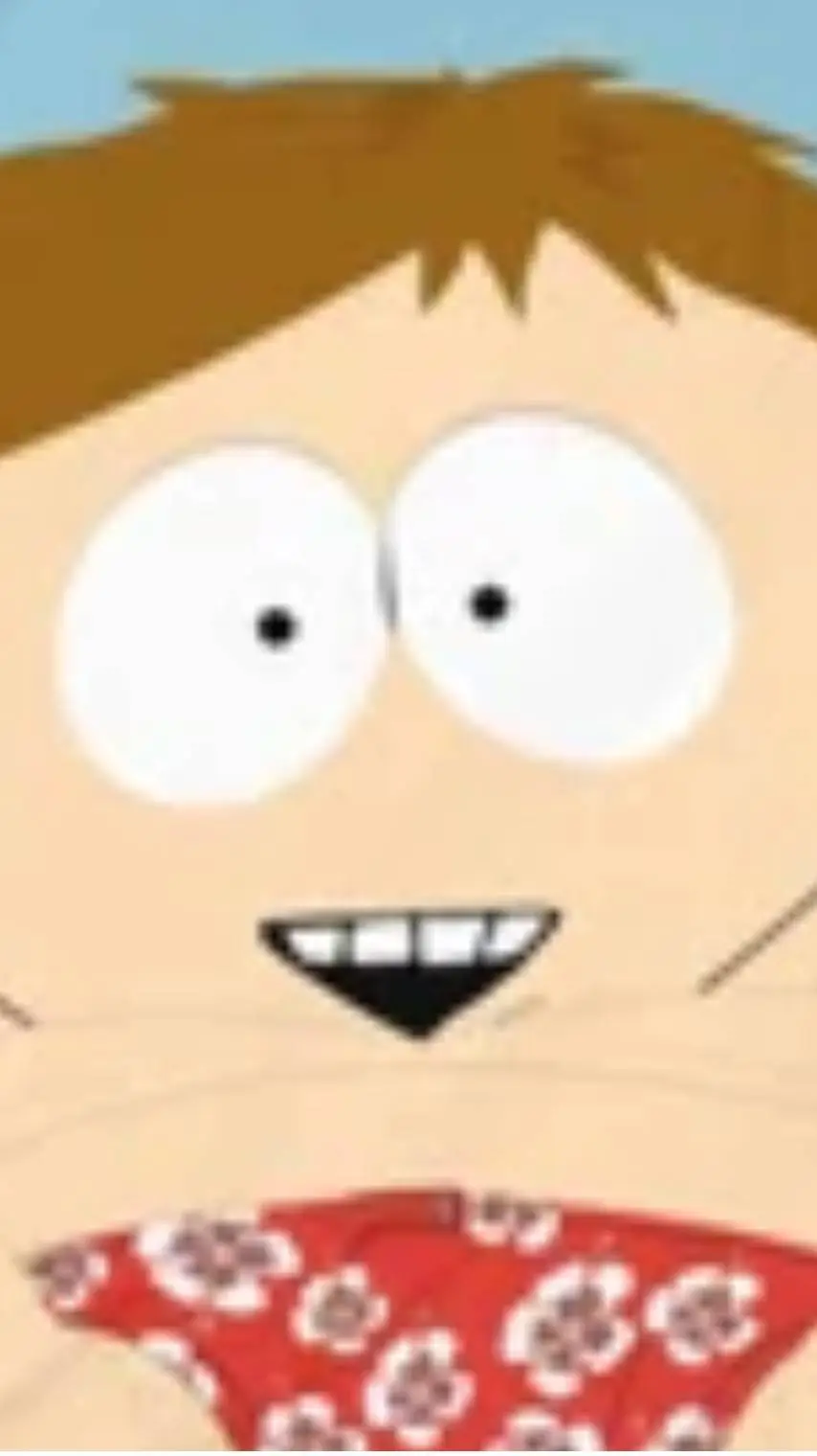 ai character: south park beach background